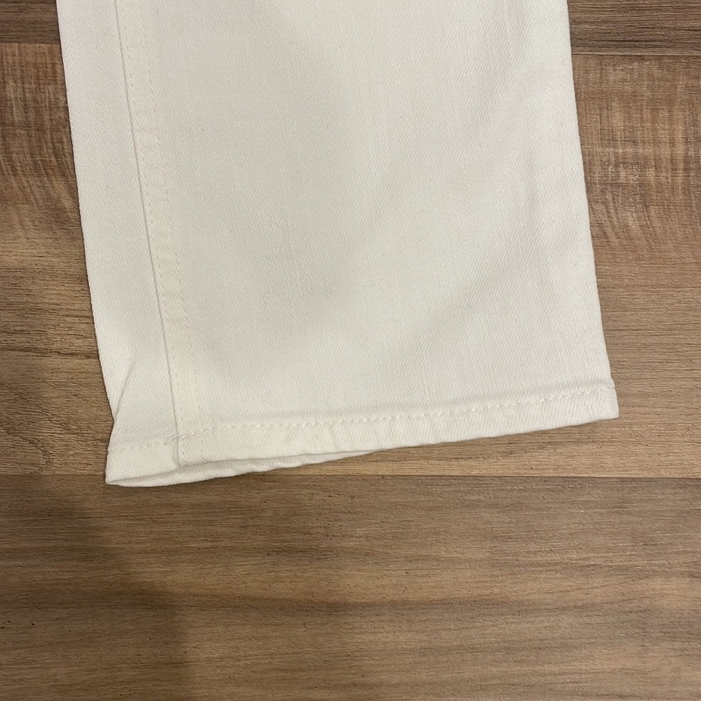 J.Crew White Matchstick Denim Jeans Size 27S - Picture 5 of 8